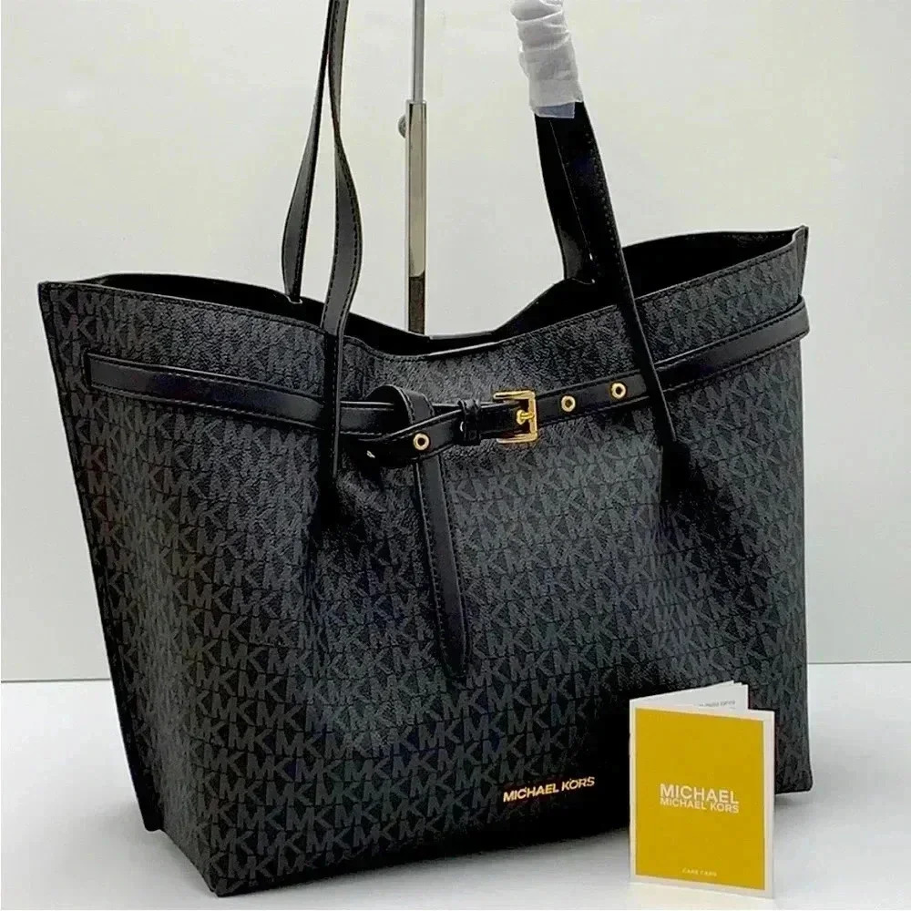 MICHAEL KORS
Emilia Large Logo Tote Shoulder Bag